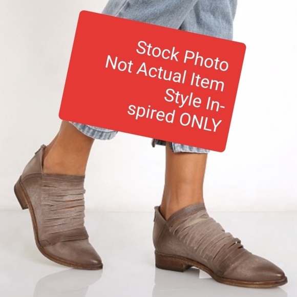 📍NEW <A RIDER GIRL> Strappy Booties - Picture 8 of 8